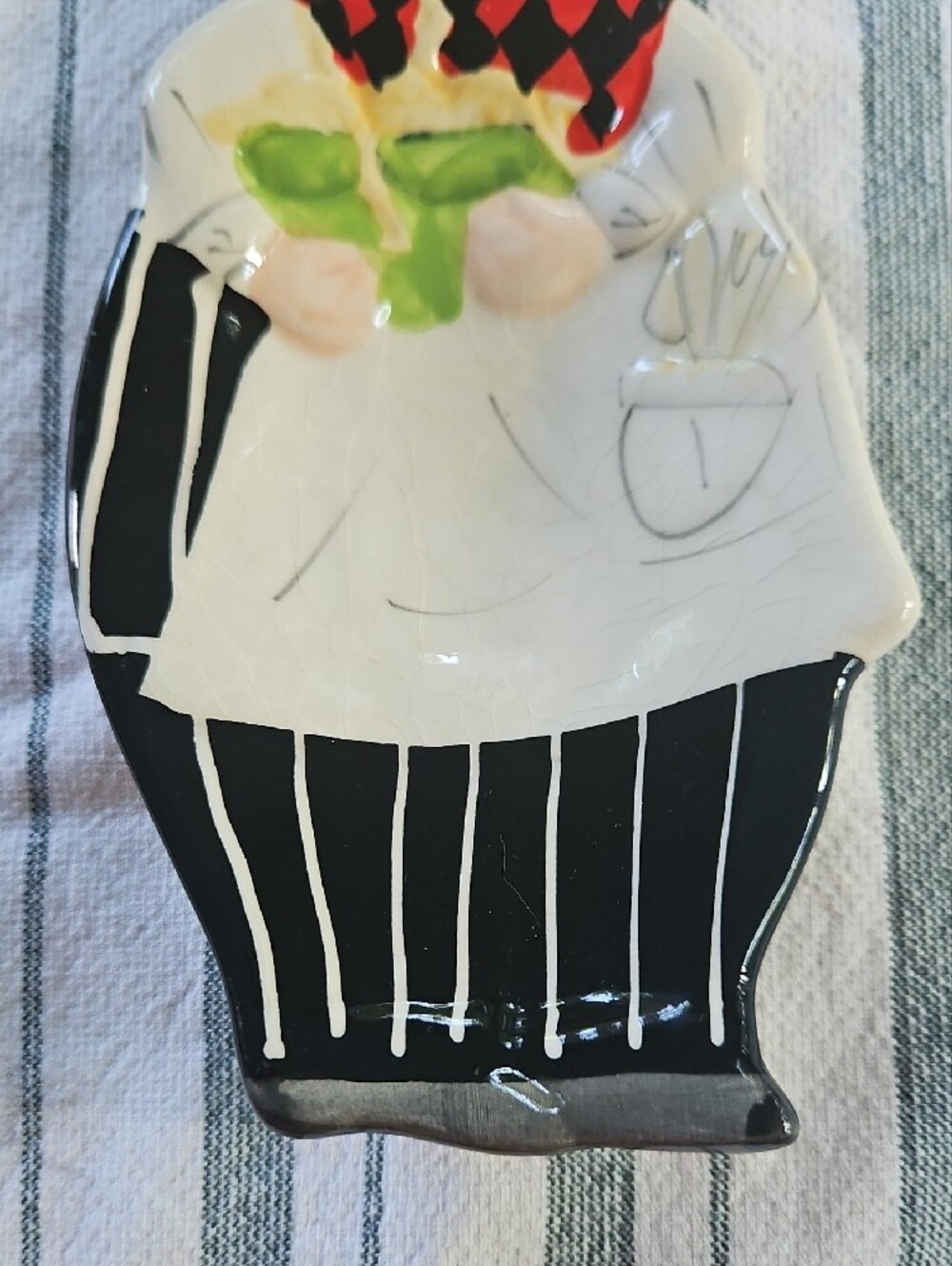 American Atelier Buon Appetito Chef Spoon Rest 9" - Picture 5 of 6